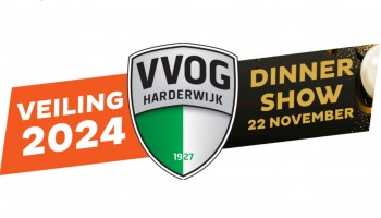 Aanstaande vrijdagavond is het eindelijk zover, De VVOG Harderwijk Veiling Dinner Show. En je kunt er nog bij zijn!