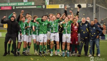 VVOG Harderwijk O23 viert kampioenschap en promotie!