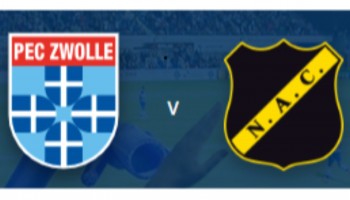 Kom jij ook naar PEC Zwolle - NAC Breda?