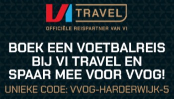 VI Travel en VVOG Harderwijk gaan samen scoren voor de club